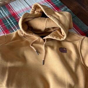 Carhartt Women's Tan/mustard yellow Hoodie